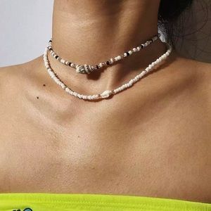 Summer Style Bead Chokers - 2 chains